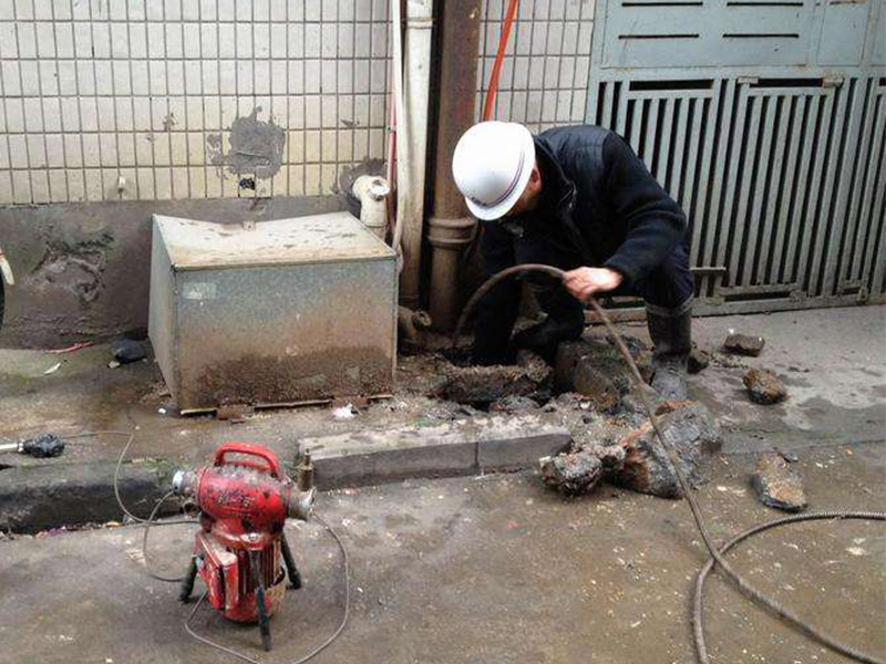 苍梧疏通下水道-洗菜池疏通